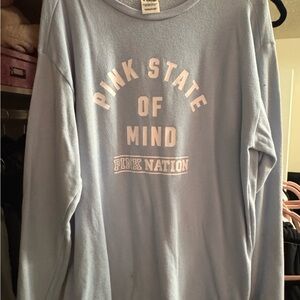 Victoria's Secret Light Blue Long Sleeve Top